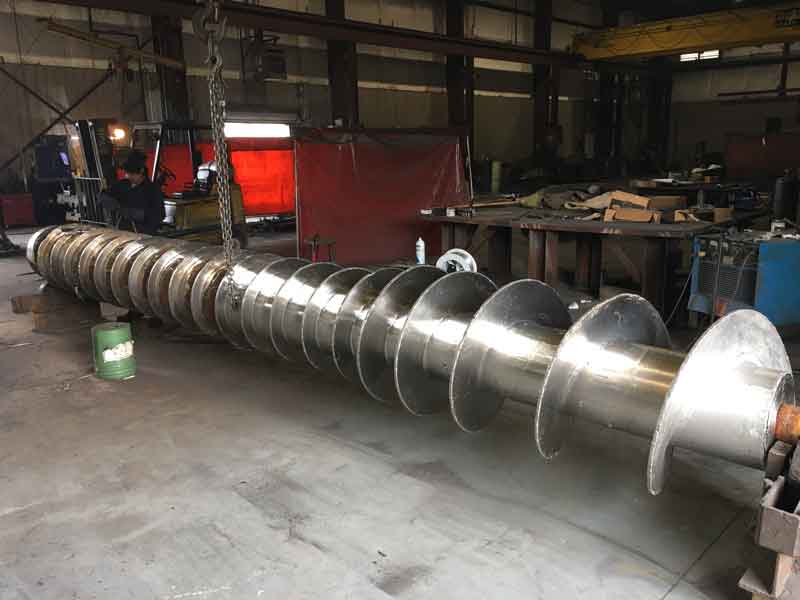 Barron Machine Fabrication | Screw Feeder Repaired